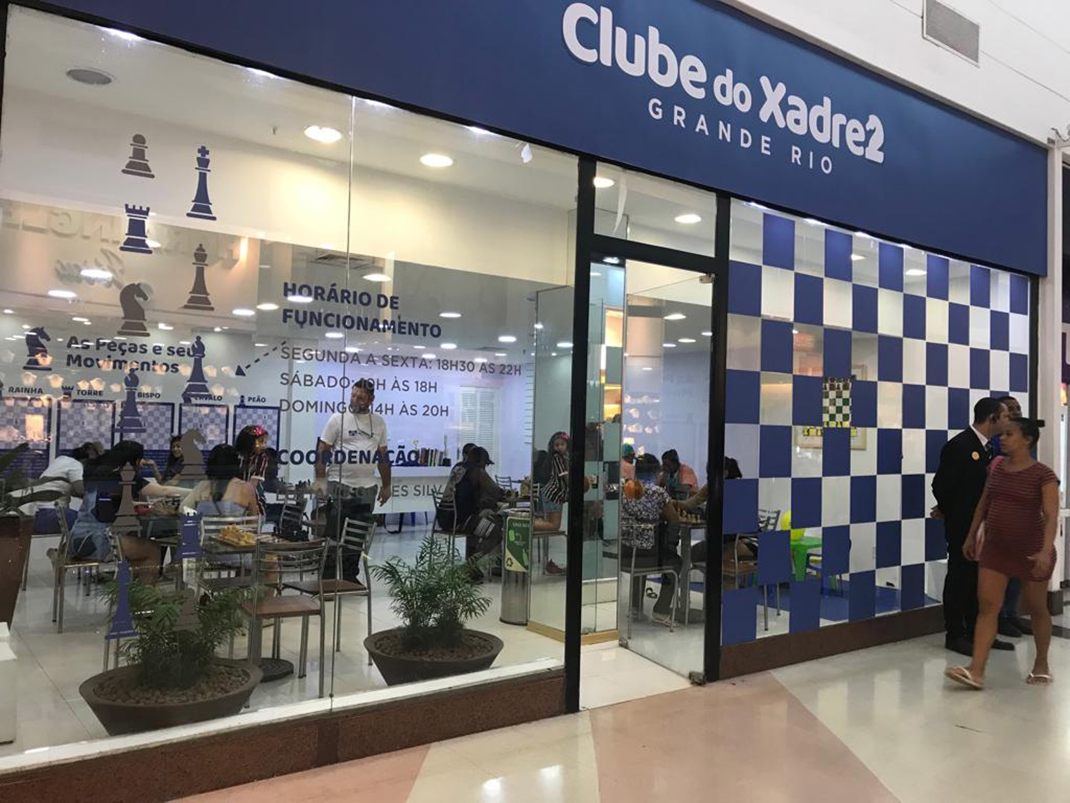 West Shopping faz sucesso com seu Clube de Xadrez