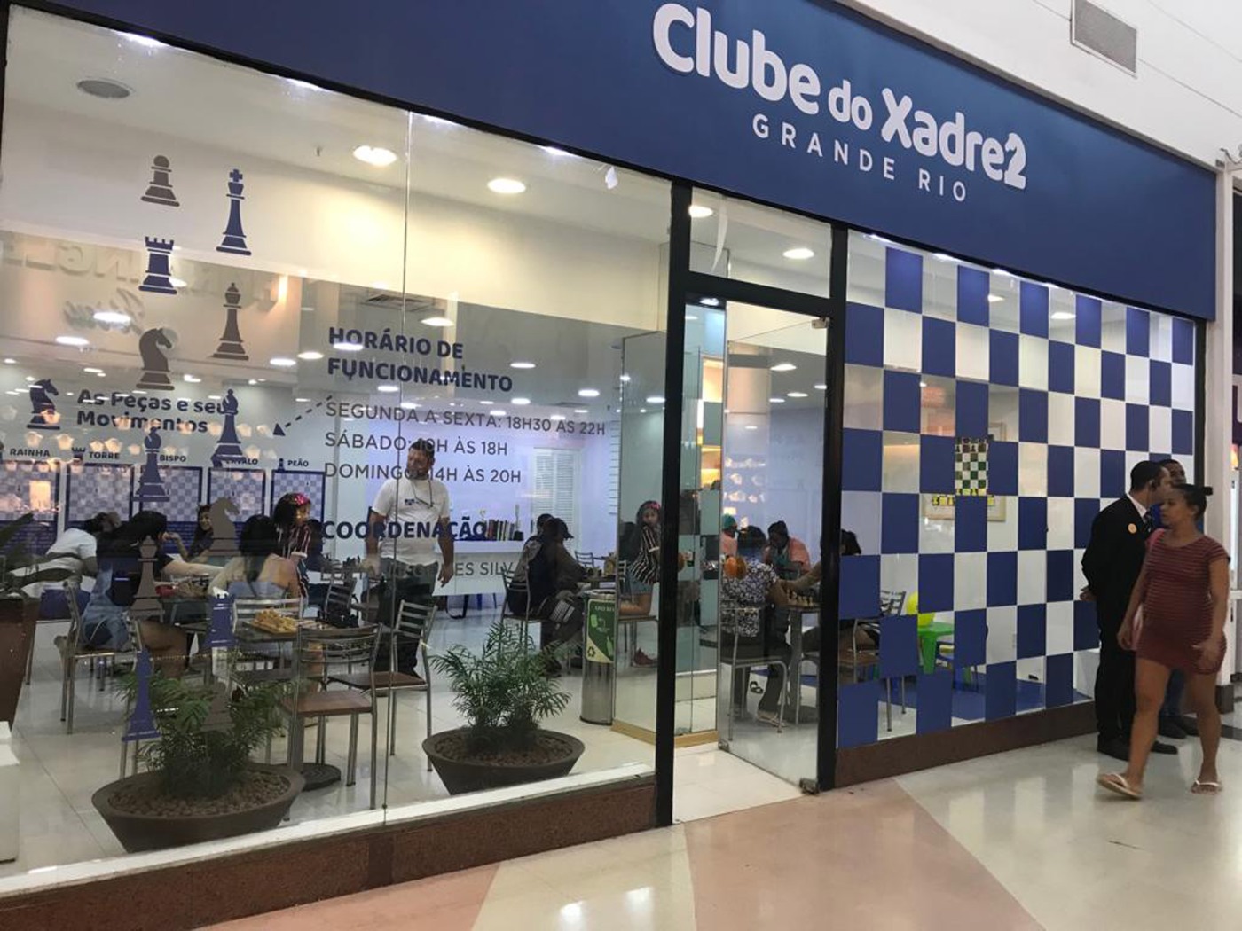 Carioca Shopping promove Clube do Xadrez - ABRASCE